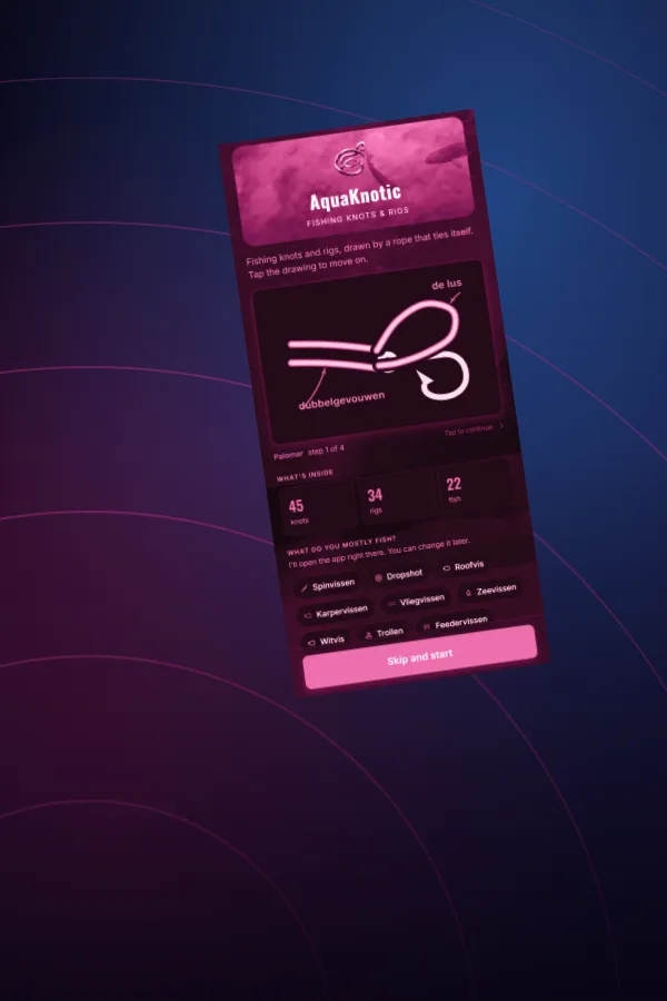 Affiche van AquaKnotic